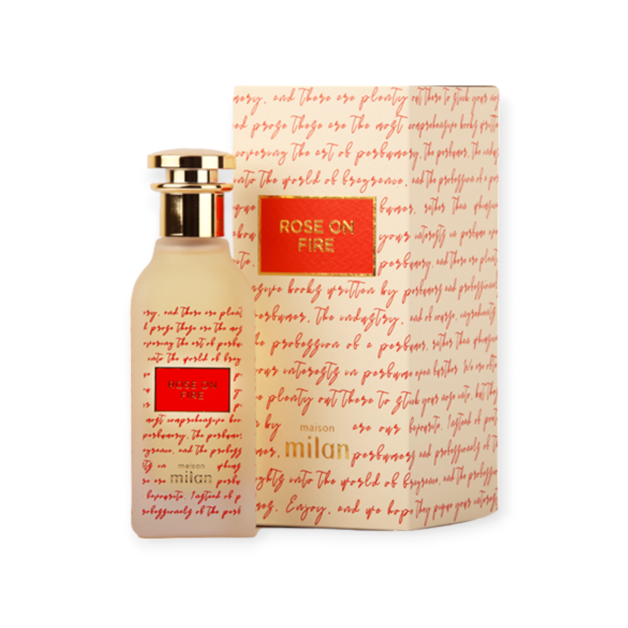 Rose on Fire by Maison Milan